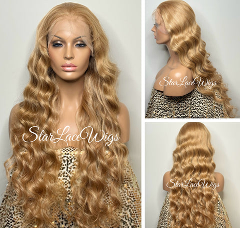 Long Burgundy Red Lace Front Wig (6x13) Free Part - Sharon