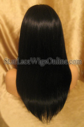 Light Yaki Custom Full Lace Wigs For Cheap Near DC
