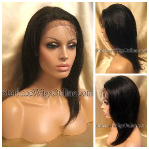 Kinky Curly Human Hair Lace Front Wig - Custom - Michelle