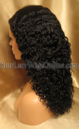 Custom Lace Front Wigs Curly