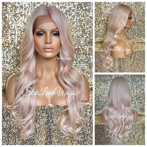 Short Wavy Black Dark Brown Lace Front Bob Wig (6x13) Parting Space - Lorena