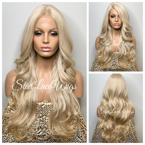 Long Burgundy Red Lace Front Wig (6x13) Free Part - Sharon