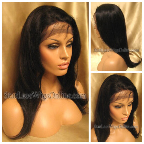 Kinky Curly Human Hair Lace Front Wig - Custom - Michelle
