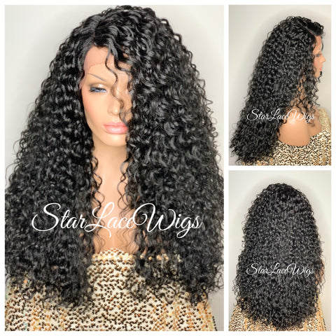 Long Burgundy Red Lace Front Wig (6x13) Free Part - Sharon