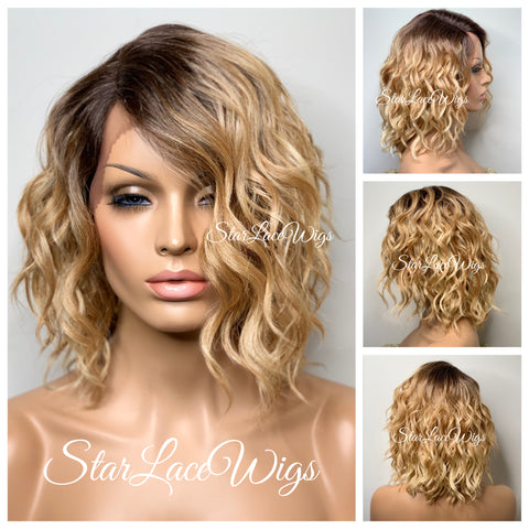 Long Burgundy Red Lace Front Wig (6x13) Free Part - Sharon