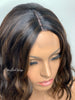 Short Brown Wavy Bob Wig Highlights - Terrie