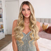 Long Blonde Human Hair Blend HD Lace Front Wig (13x4) - Beatrice