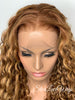 Long Wavy Lace Front Wig (6x13) Parting Space Strawberry Blonde - Claire