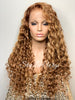 Long Wavy Lace Front Wig (6x13) Parting Space Strawberry Blonde - Claire