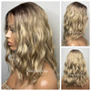 Blonde Wavy Bob Wig Rooted - Rachel
