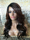 Dark Root Color #27 Lace Front Wig