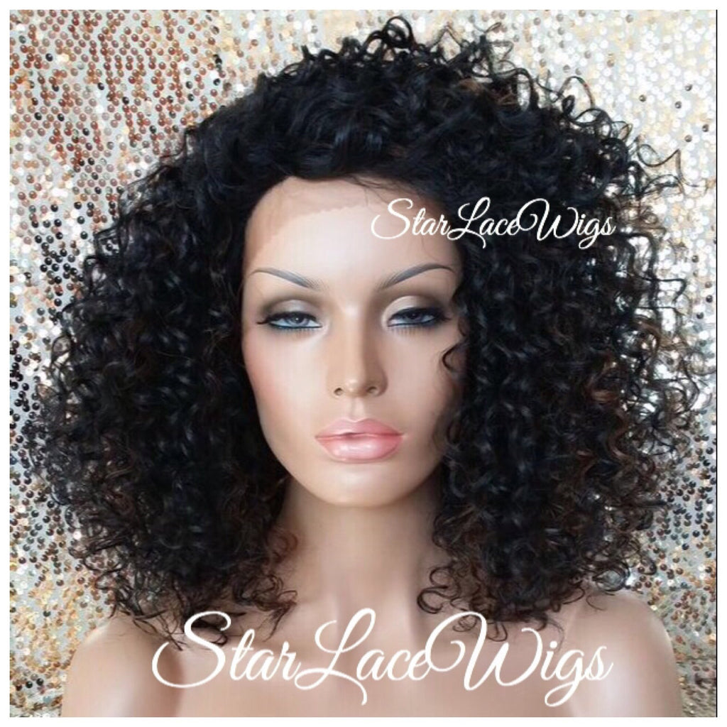 Curly Synthetic Lace Front Wig