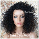Curly Synthetic Lace Front Wig