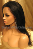 Human Virgin Hair Lace Front Wigs For Black Women