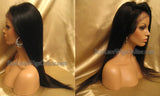 Virgin Hair Lace Front African American Wigs