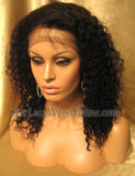 Custom Kinky Curly Human Hair Full Lace Wigs For Cheap