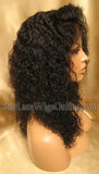 Curly Human Hair Full Lace Wigs For Women