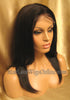 Long Straight Indian Remy Lace Front Wigs