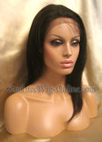 Virgin Hair Lace Front Cheap Wigs