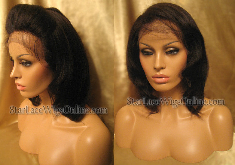 Custom Humam Hair Lace Front Wig