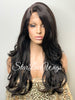 Long Loose Curly Synthetic Lace Front Wig Side Part - Shawnee