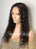 100% Human Hair Lace Front Wig 13x4 Deep Wave Brazilian Pre-Plucked - Dalila