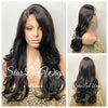 Long Loose Curly Synthetic Lace Front Wig Side Part - Shawnee