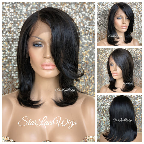 Lace Front Wig Long Synthetic Loose Waves Middle Part - Lyric