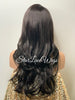 Long Loose Curly Synthetic Lace Front Wig Side Part - Shawnee