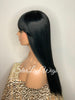 Long Straight Wig With Chinese Bangs - Egypt