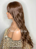 Long Wavy Brown Wig With Chinese Bangs - Ginny