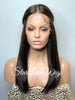 Long Lace Front Wig Brown #4 Straight (6x13) Parting Space - Halle