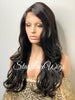 Long Loose Curly Synthetic Lace Front Wig Side Part - Shawnee