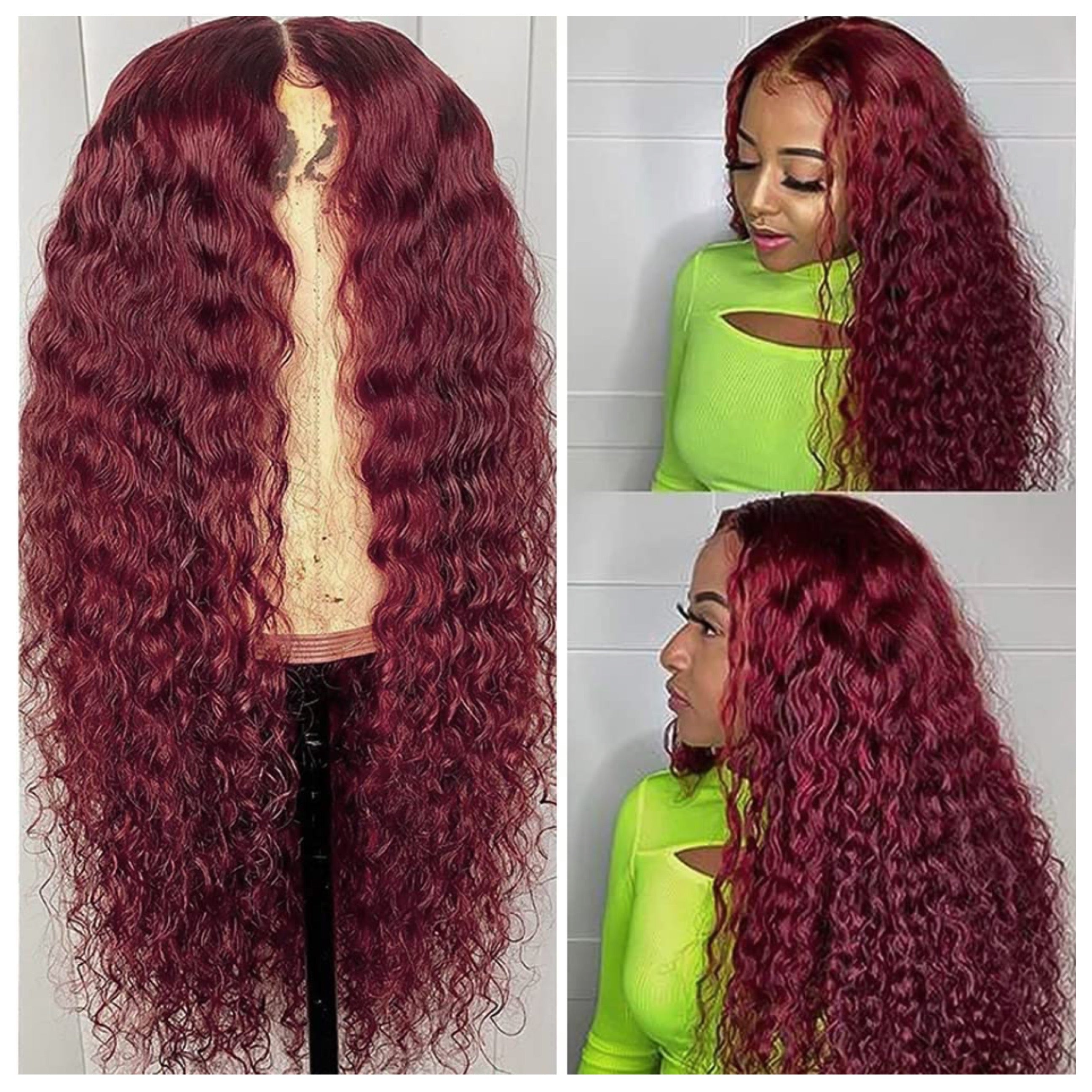 Human Hair 13x4 Lace Front Wig Pre Plucked 1b 30 Wavy