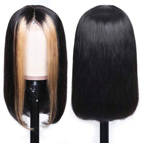 Yaki Straight Indian Remy Lace Front Wig - Stock - Terri